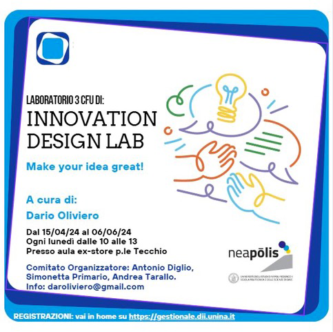 Laboratorio 3 CFU di: Innovation Design Lab